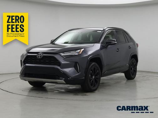 Gray 2025 Toyota RAV4 Hybrid XSE