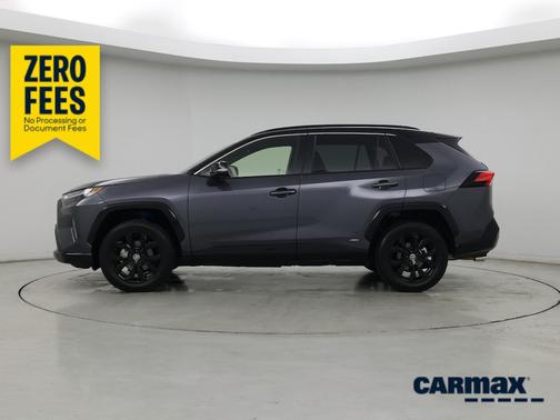 Gray 2025 Toyota RAV4 Hybrid XSE