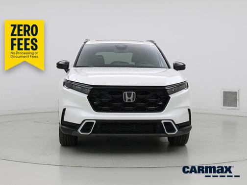 White 2025 Honda CR-V Hybrid Sport Touring