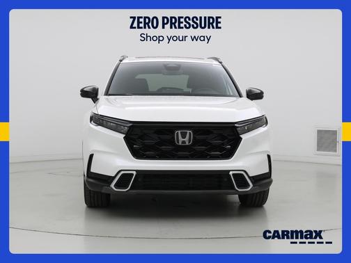 White 2025 Honda CR-V Hybrid Sport Touring