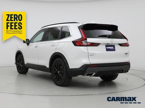 White 2025 Honda CR-V Hybrid Sport Touring