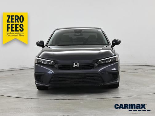 Gray 2024 Honda Civic EX