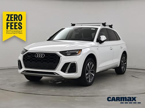 White 2023 Audi Q5 S-Line Premium Plus