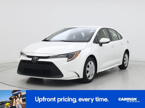 White 2021 Toyota Corolla LE