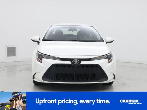White 2021 Toyota Corolla LE