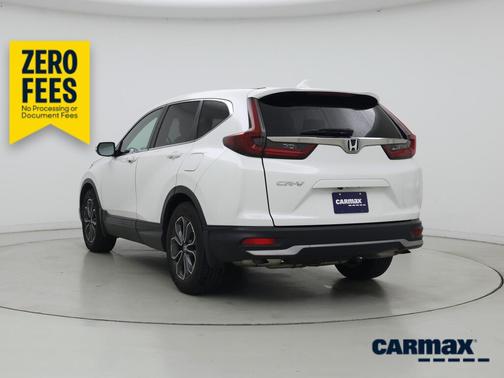 White 2021 Honda CR-V EX-L