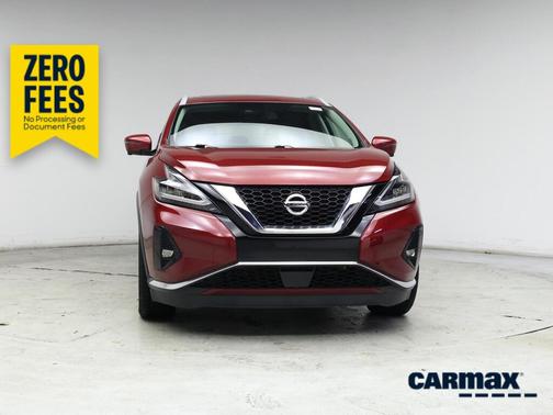 Red 2019 Nissan Murano SL