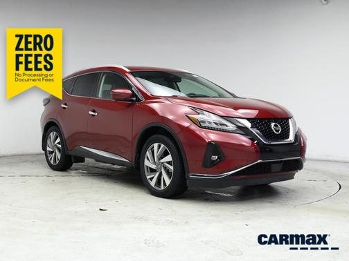 Red 2019 Nissan Murano SL