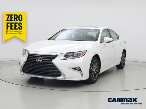 White 2016 Lexus ES 350