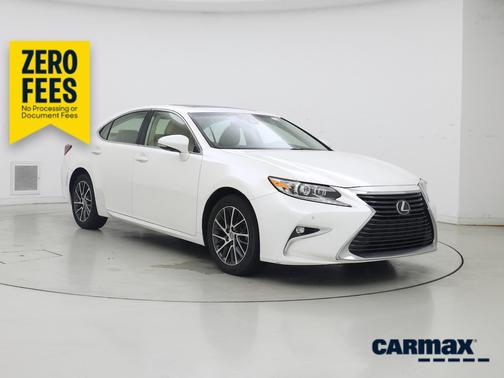 White 2016 Lexus ES 350