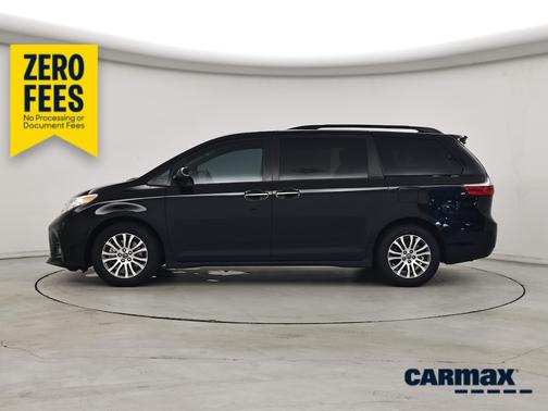 Black 2020 Toyota Sienna XLE