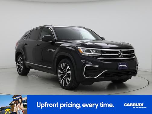 Black 2022 Volkswagen Atlas Cross Sport SEL Premium R-Line