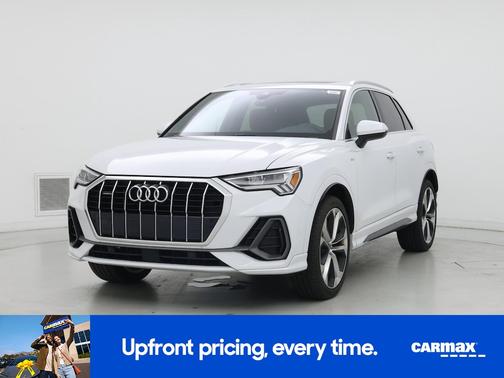 White 2020 Audi Q3 Premium Plus S-Line
