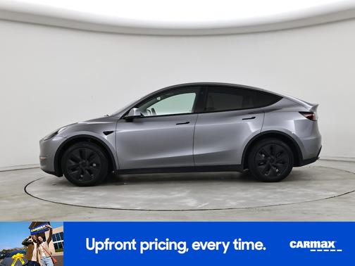 Gray 2025 Tesla Model Y Long Range