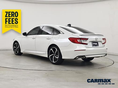 White 2022 Honda Accord Sport
