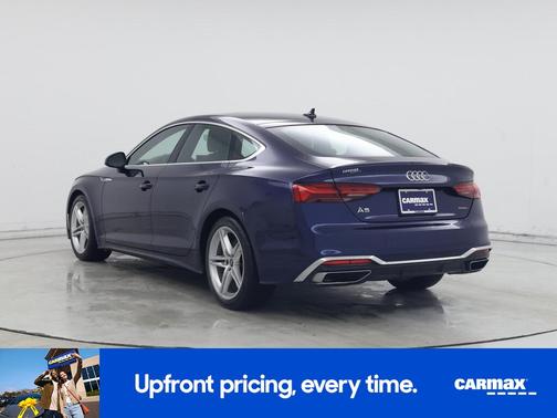 Blue 2022 Audi A5 Sportback S-Line Premium