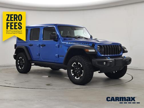 Blue 2024 Jeep Wrangler 4xe Rubicon