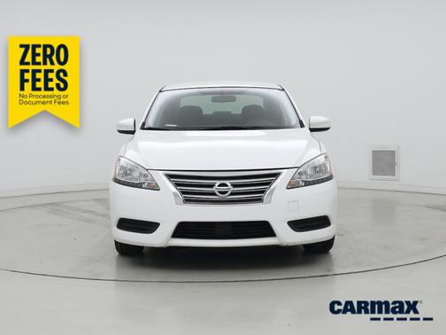 White 2015 Nissan Sentra S