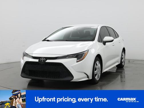 White 2022 Toyota Corolla LE