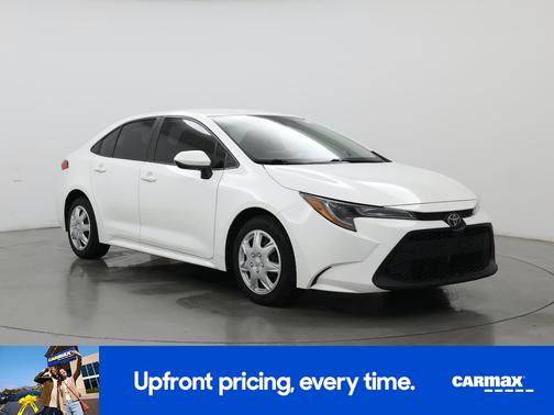 White 2022 Toyota Corolla LE