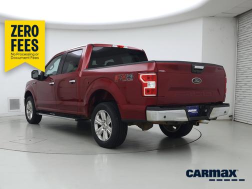 Burgundy 2018 Ford F-150 XLT