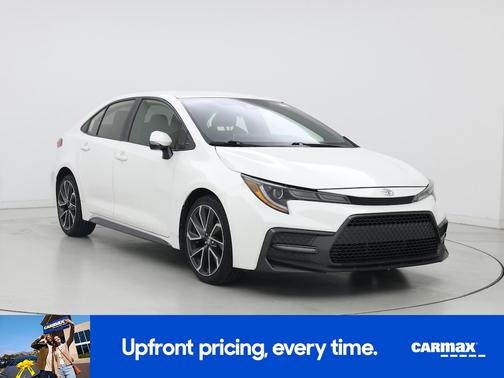 White 2021 Toyota Corolla SE