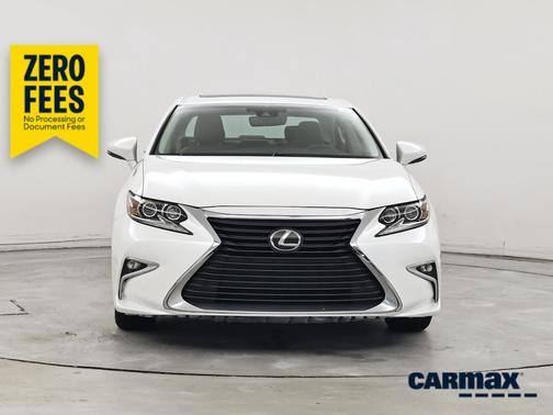 White 2017 Lexus ES 350