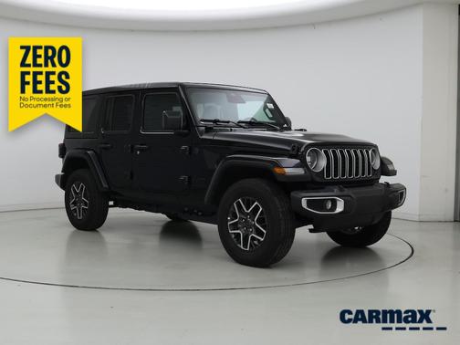 Black 2026 Jeep Wrangler Sahara