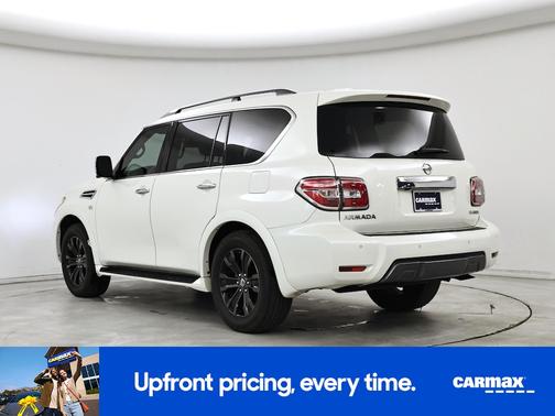 White 2020 Nissan Armada Platinum