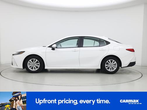 White 2025 Toyota Camry LE
