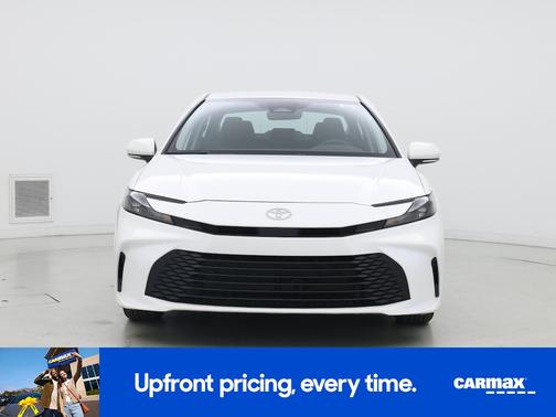 White 2025 Toyota Camry LE