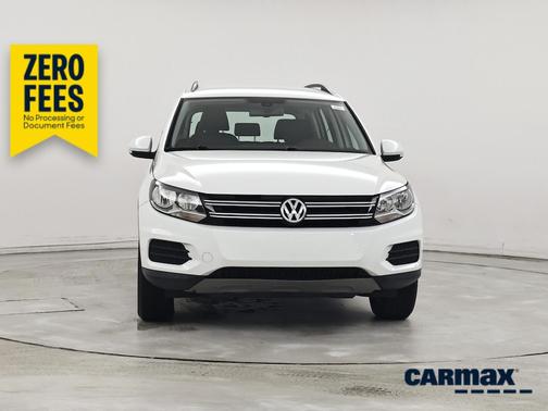 White 2016 Volkswagen Tiguan S