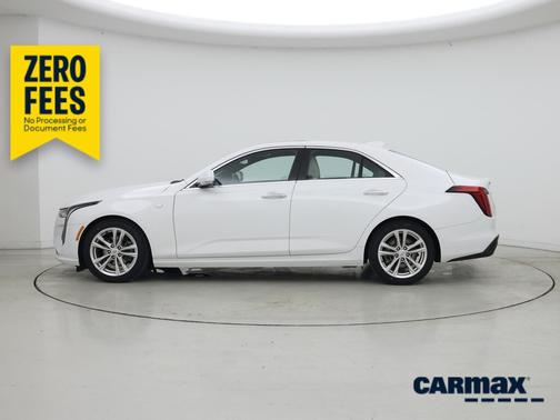 White 2021 Cadillac CT4 Luxury