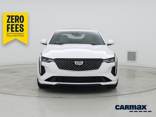 White 2021 Cadillac CT4 Luxury