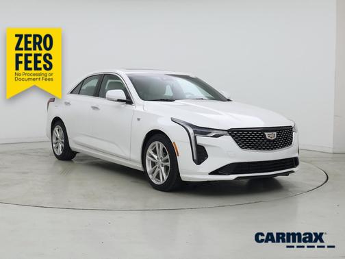 White 2021 Cadillac CT4 Luxury