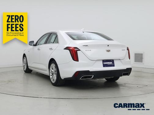 White 2021 Cadillac CT4 Luxury