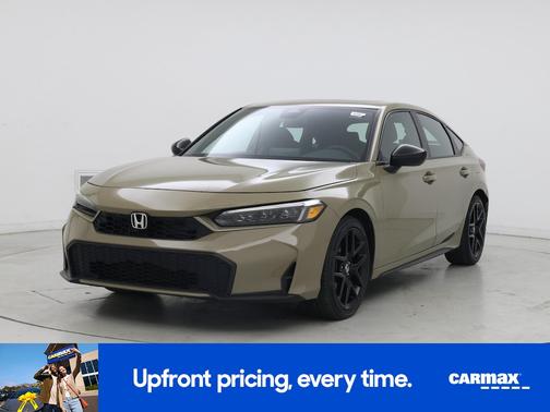 Brown 2025 Honda Civic Hybrid Sport