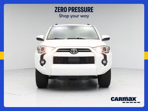 White 2021 Toyota 4Runner SR5