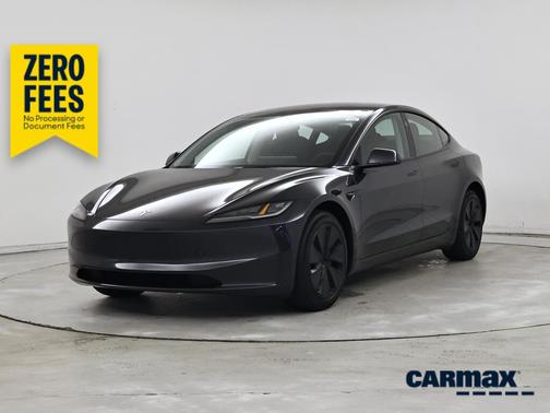 Gray 2025 Tesla Model 3 Long Range