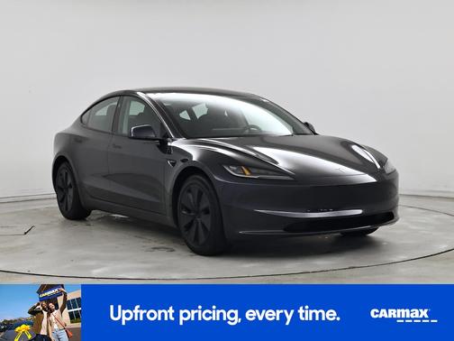 Gray 2025 Tesla Model 3 Long Range