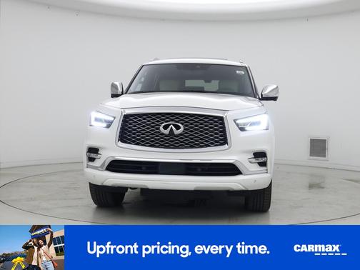 White 2022 INFINITI QX80 Sensory