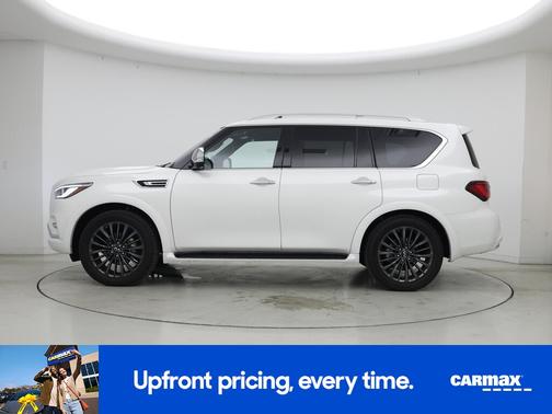 White 2022 INFINITI QX80 Sensory