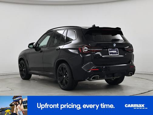 Black 2022 BMW X3 sDrive30i