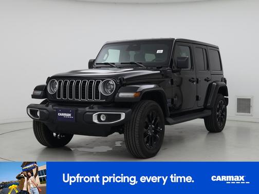 Black 2025 Jeep Wrangler 4xe Sahara