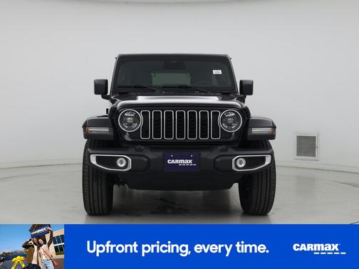 Black 2025 Jeep Wrangler 4xe Sahara