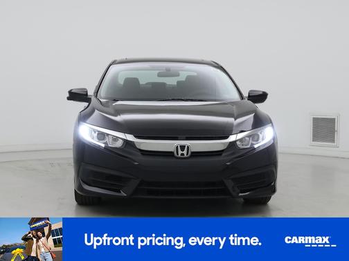 Black 2018 Honda Civic EX