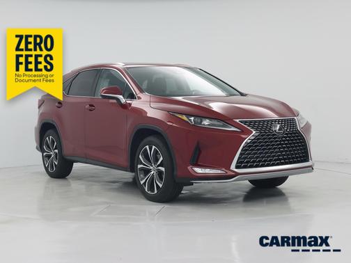 Red 2022 Lexus RX 350