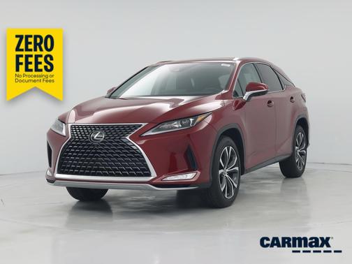 Red 2022 Lexus RX 350