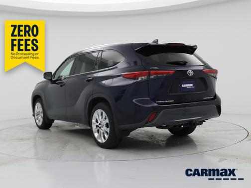 Blue 2020 Toyota Highlander Limited
