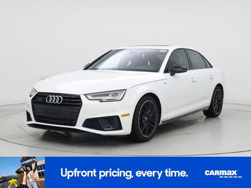 White 2019 Audi A4 Premium Plus